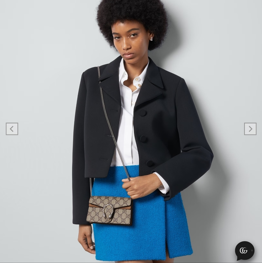 Authentic Gucci GG Supreme Dionysus Super Mini Bag